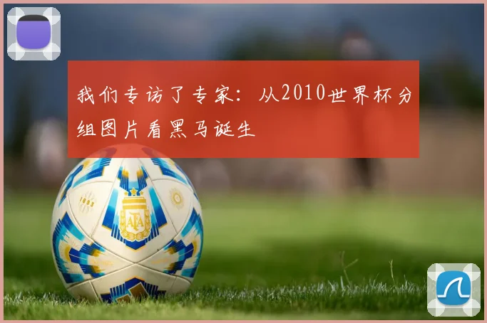 我们专访了专家：从2010世界杯分组图片看黑马诞生